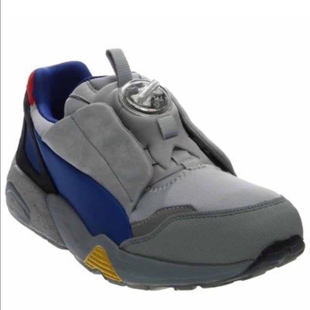 Puma McQueen Disc Blue Grey Men Size 12